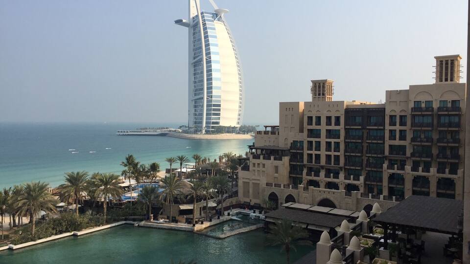 This was the view from our room on a recent trip