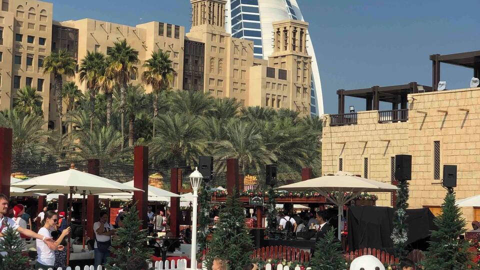 Fake snowman and snow for the kids to enjoy during Christmas :)