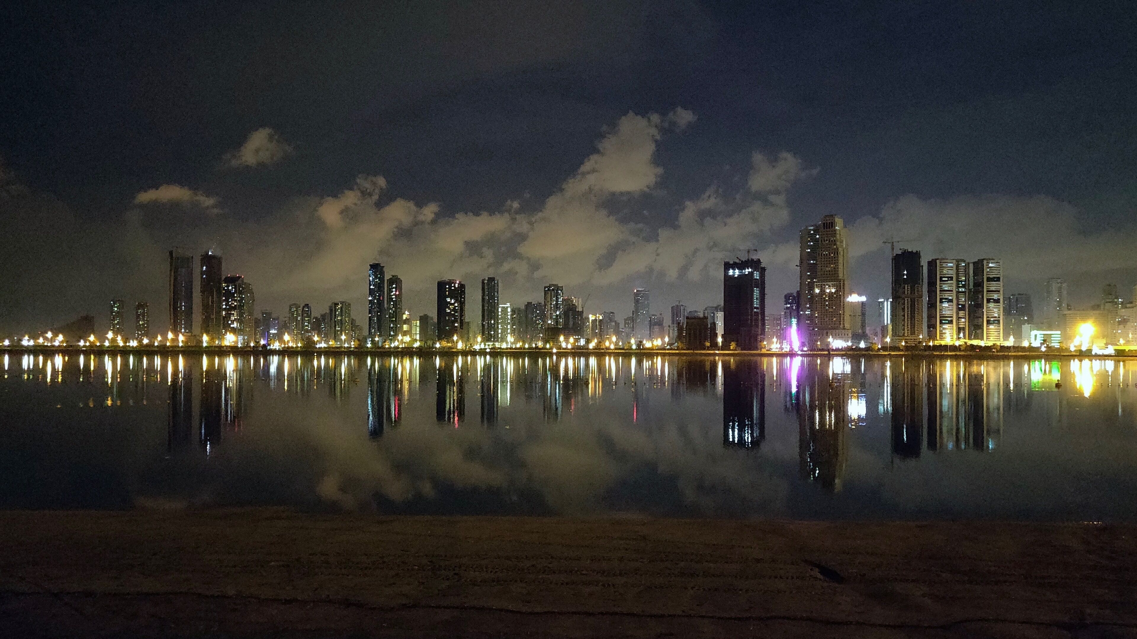 Popular with the locals, this beach on the edge of Dubai shows the skyline from a different angle! Very quiet, quite serene!
4 best friends from college spent a night there as a reunion, It took us away from the wild scene of the Dubai nightlife. #LifeAtExpedia #Reflections