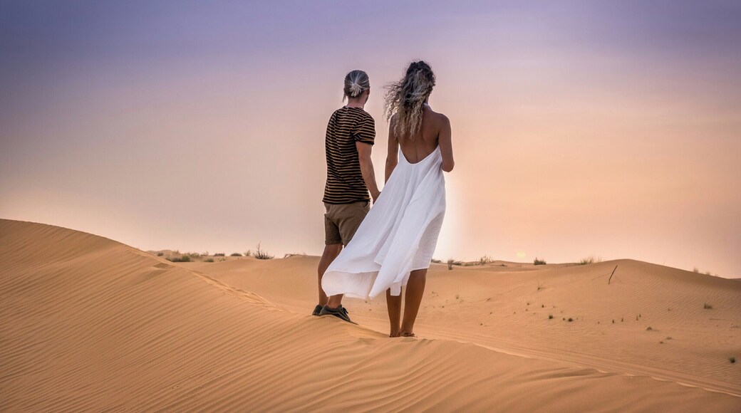 The wonderful Bloggers all the way from Colorado, Jana & Mickey visited Happy Adventures Desert Safari Camp.