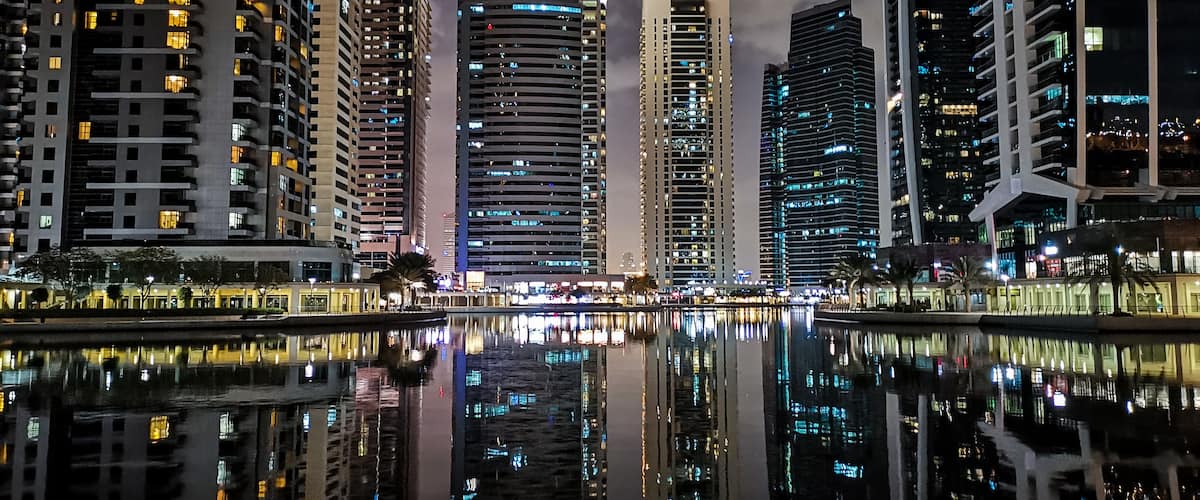 During night time they glitter.