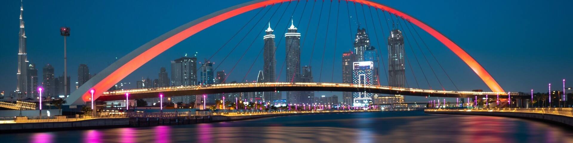 Photo of the Tolerance Bridge, Dubai Canal Walk