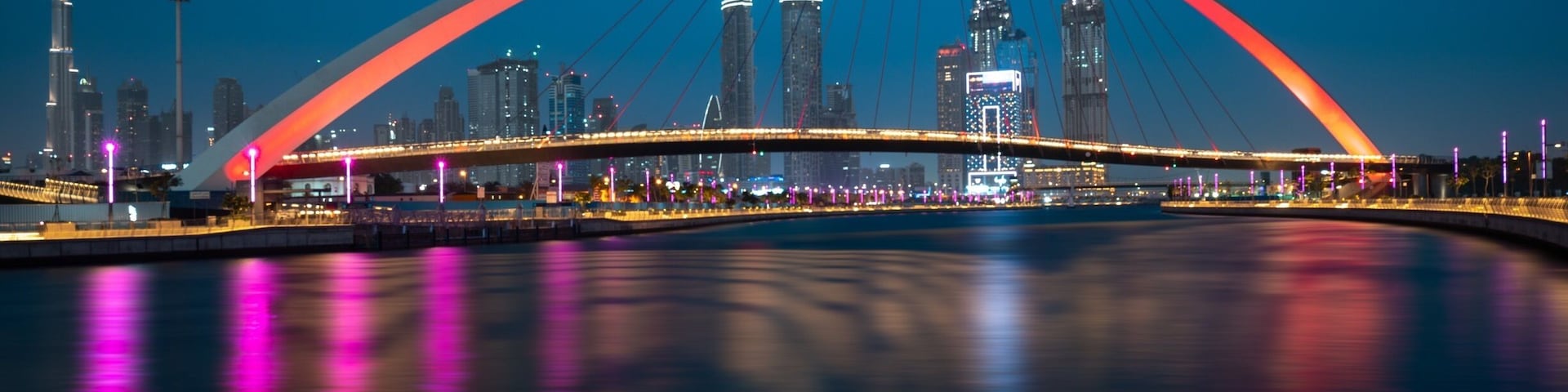 Photo of the Tolerance Bridge, Dubai Canal Walk