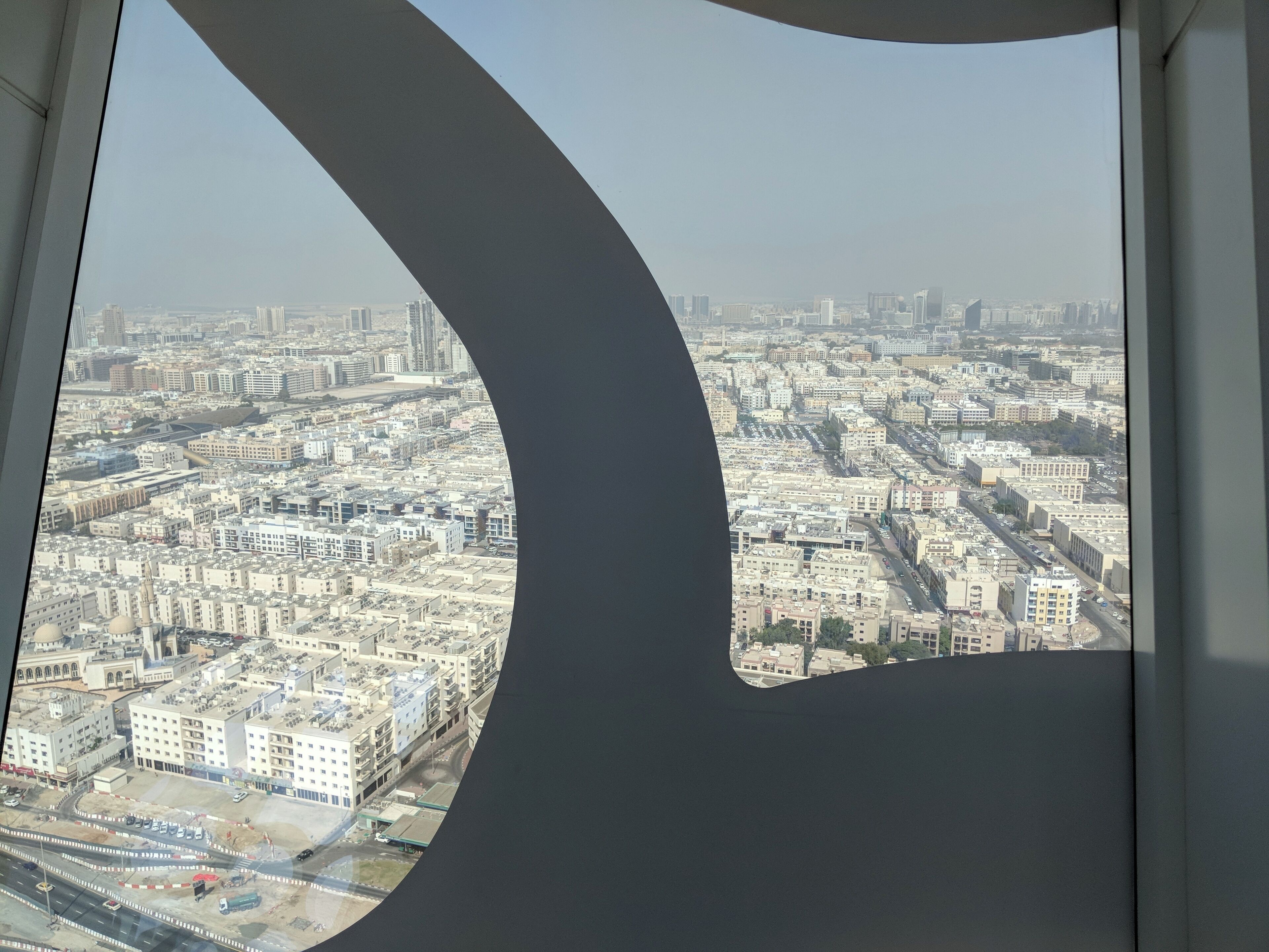 Dubai view from Dubai Frame