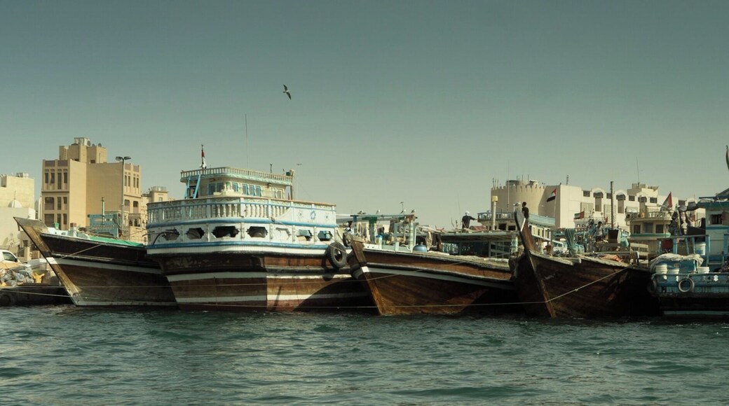 Fishing boats on the creek...