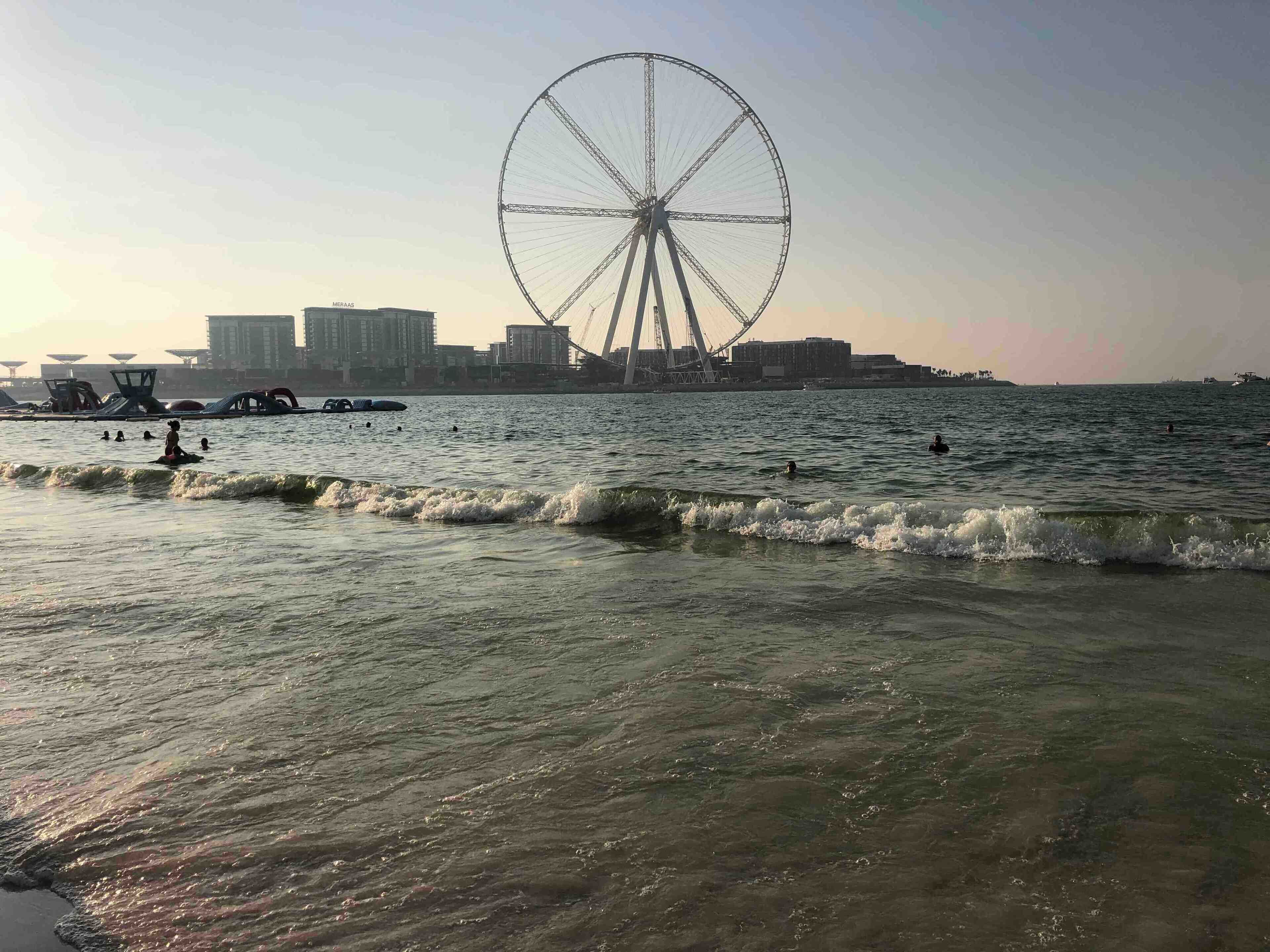World’s largest Ferris wheel ; but completed yet though