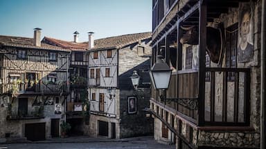 Mogarraz, in the Salamanca Mountains in Spain, is a small town that seems to be frozen in time. A local artist took the ID of every villager in 1967 and their faces are portraited all around town, giving it a special vibe that stands up from other nearby towns.