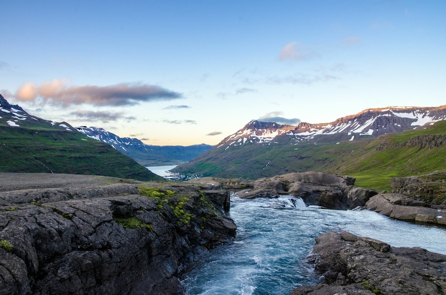 Icelandic Fjord - Seydisfjordur, Iceland