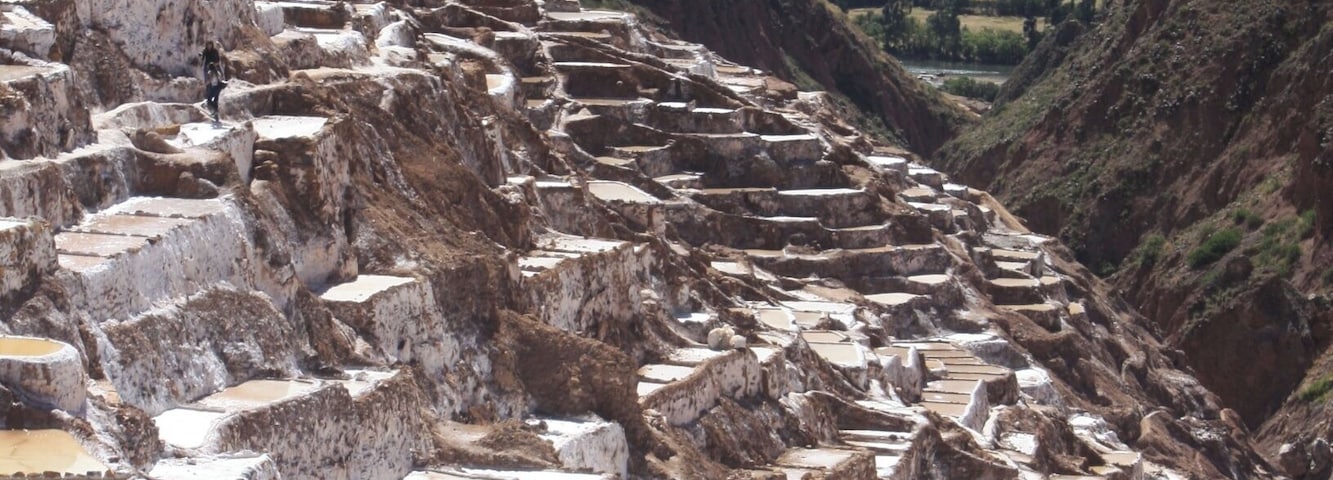The Maras Salt Ponds can be found in the Sacred Valley of Peru. They remind me of the Banaue Rice Terraces back home!