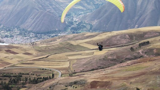 Tandem paragliding over the Sacred Valley in Peru is one of the most amazing experiences in my life! It only costs USD 110 too!
