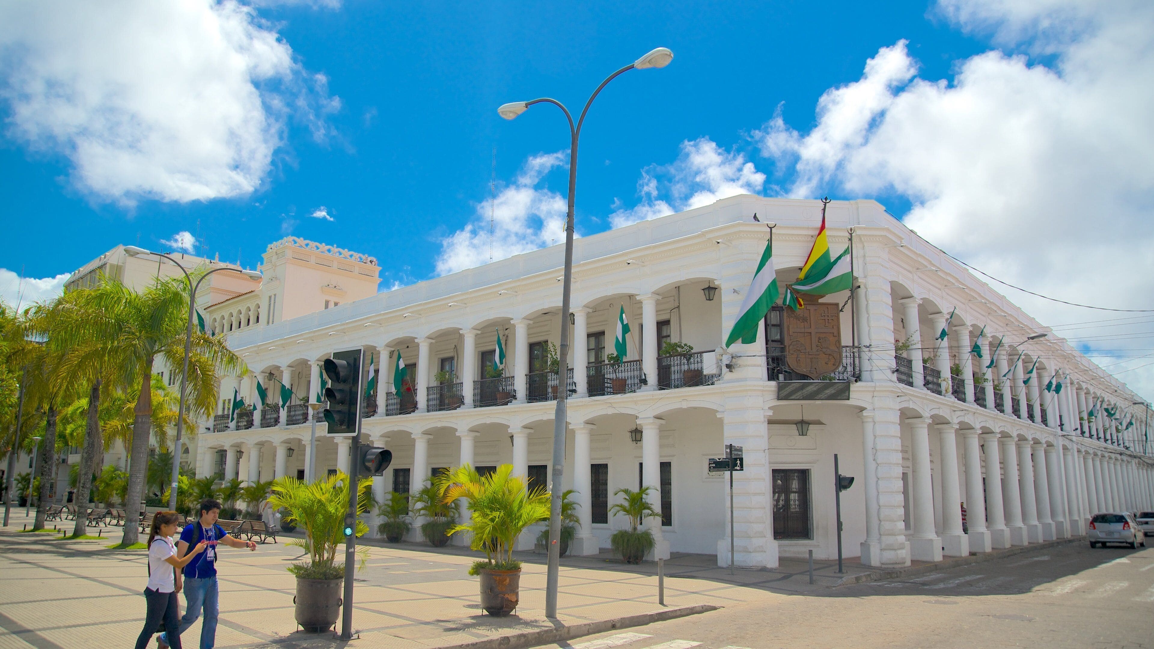 Santa Cruz cho thấy thành phố