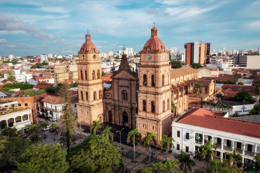 Cathedral in Santa Cruz Bolivia