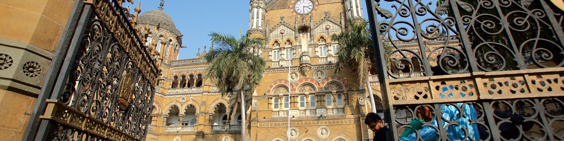 Chhatrapati Shivaji Terminus showing heritage architecture