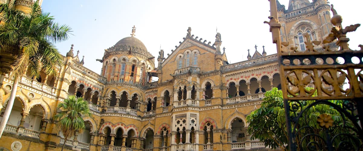 Chhatrapati Shivaji Terminus toont historisch erfgoed en historische architectuur