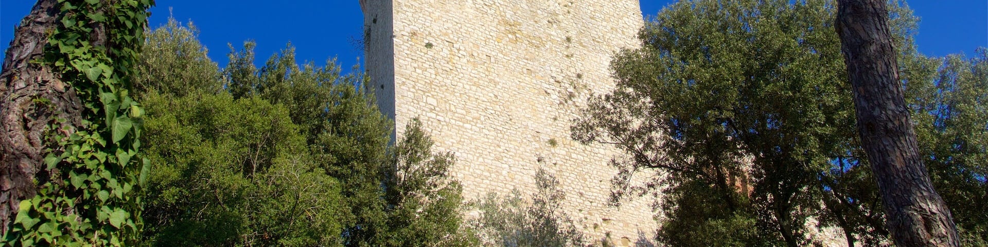 Castiglione del Lago mit einem Geschichtliches und Palast oder Schloss