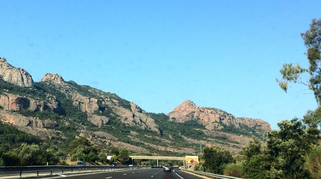 Enormous roads, mountains & mountain ranges, trees(loads), greenery(loads), flowers and tolls(loads) 😅