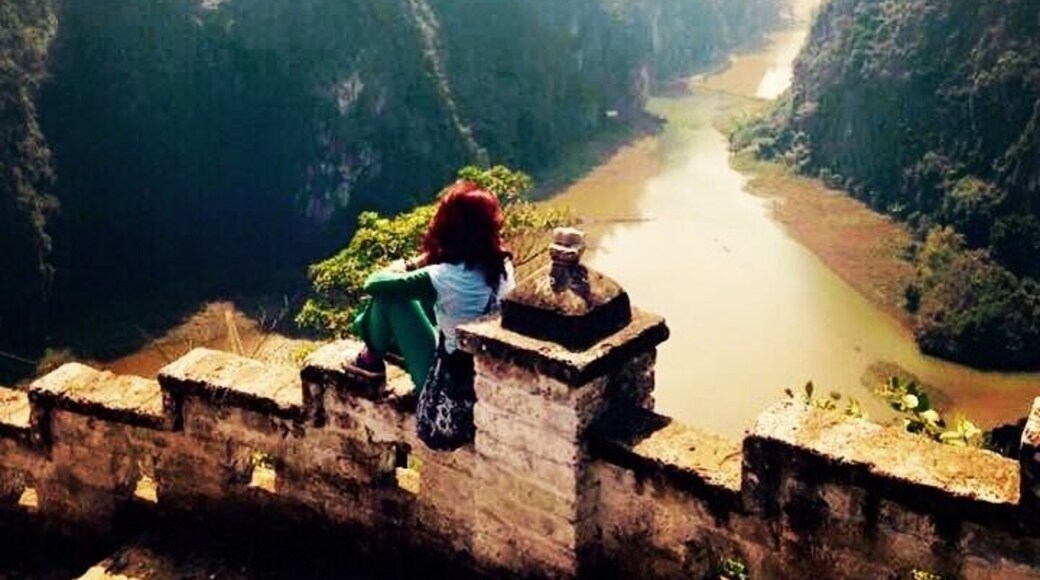 Taking in the spectacular view