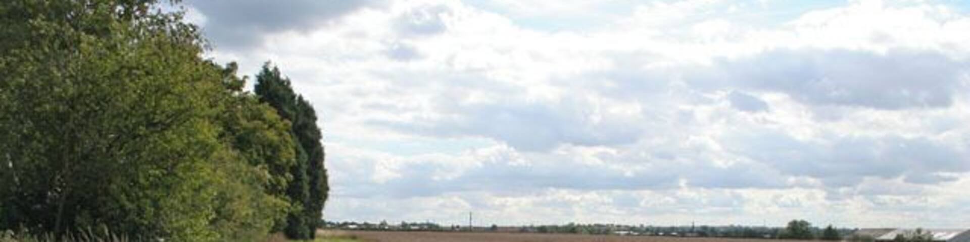 Farm track off Cosby Road.