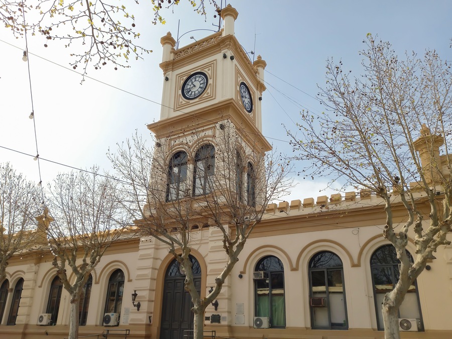The old city hall building of San Pedro, Buenos Aires Province, Argentina