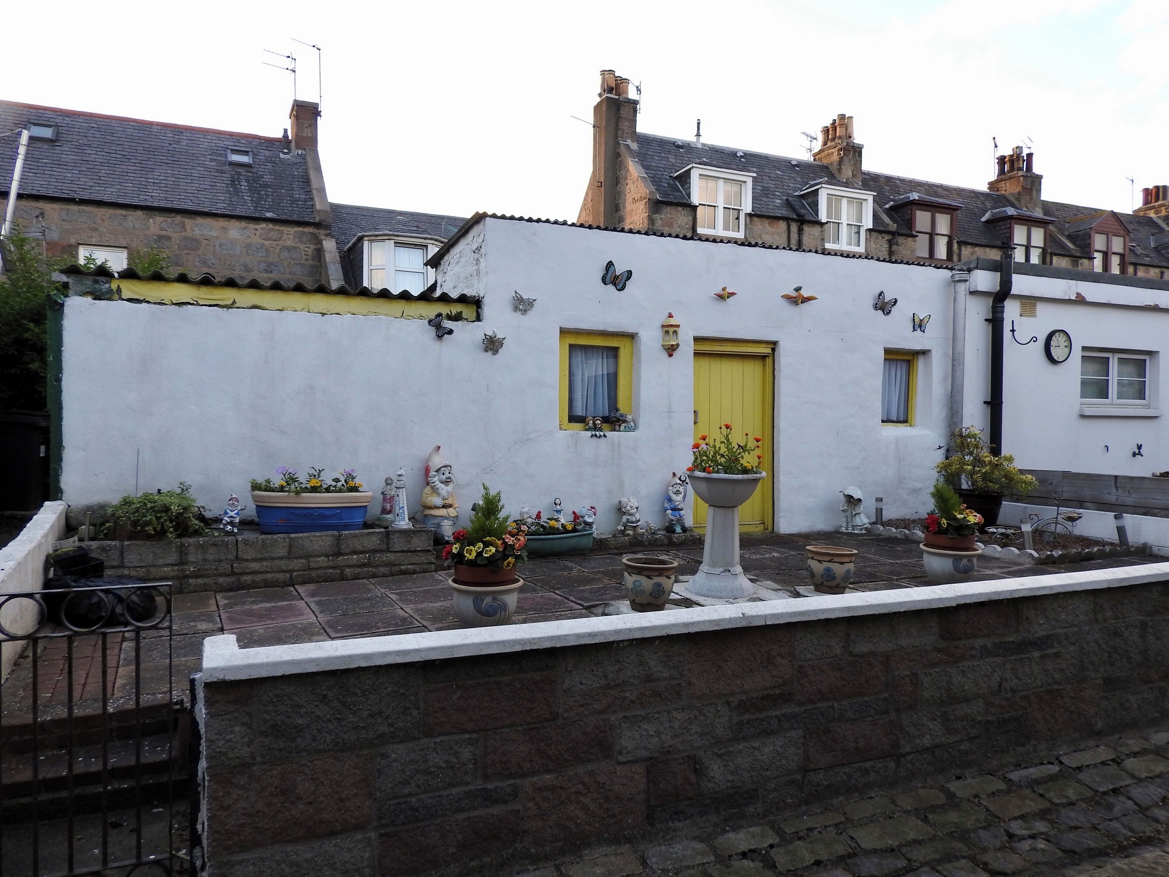 Footdee in Aberdeen, Scotland, was a planned housing development purpose-built to re-house Aberdeen’s local fishing community in 1809. Today it is a vibrant area with an eccentric mix of orderly cottages. (June 2017)

#Trovember