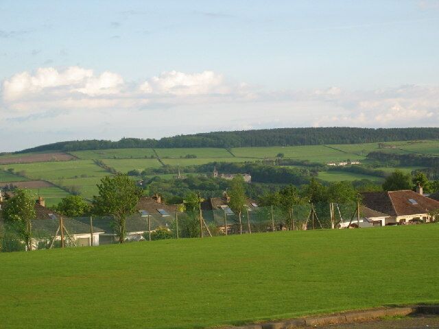 View across Cults Academy playing fields. Evening view from the Academy looking at houses just beyond and then across to the south side of the River Dee. Blairs College (NJ8800) is visible in the distance. The houses on Hillview Road immediately to the north of the Academy have stunning views south.