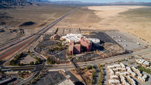 Primm valley Resort and Casino in Nevada. Close to California. USA.