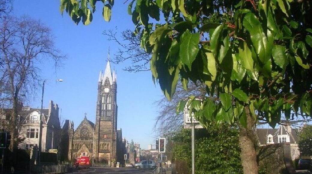 Rubislaw Church from St. Swithin Street.