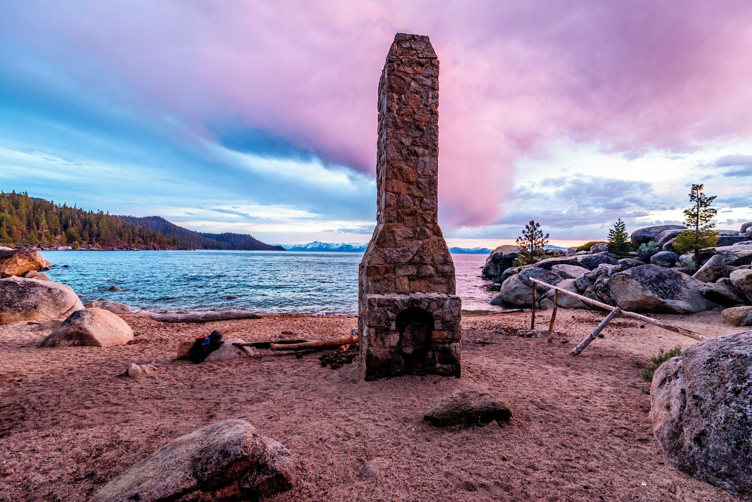 Chimney Beach - Lake Tahoe
