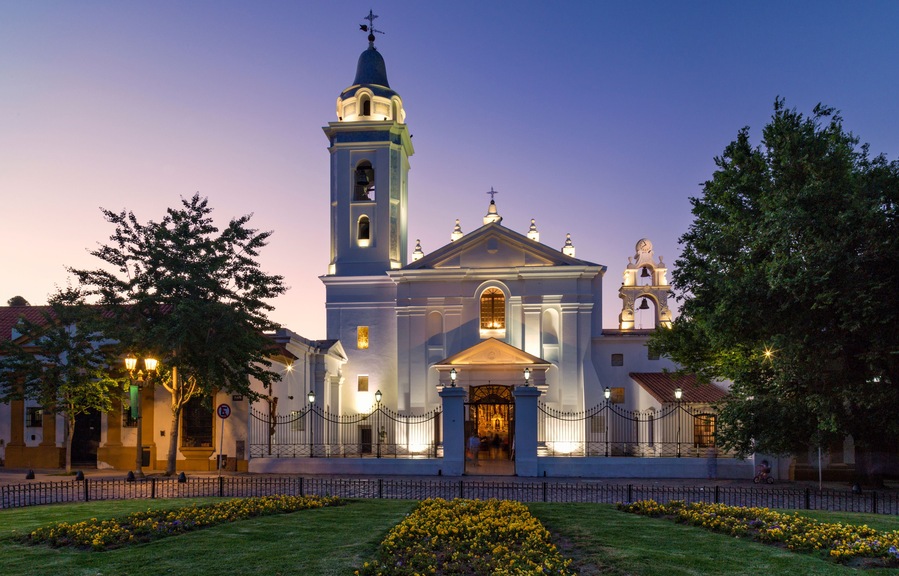 Recoleta Church "Nuestra Señora del Pilar". Recoleta, Buenos Aires, Argentina.
