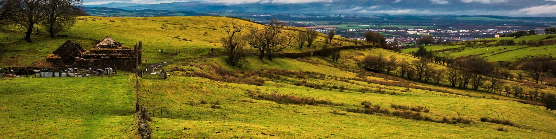 Derelict Farm, Whittliemuir, Johnstone,Renfrewshire, Scotland, UK