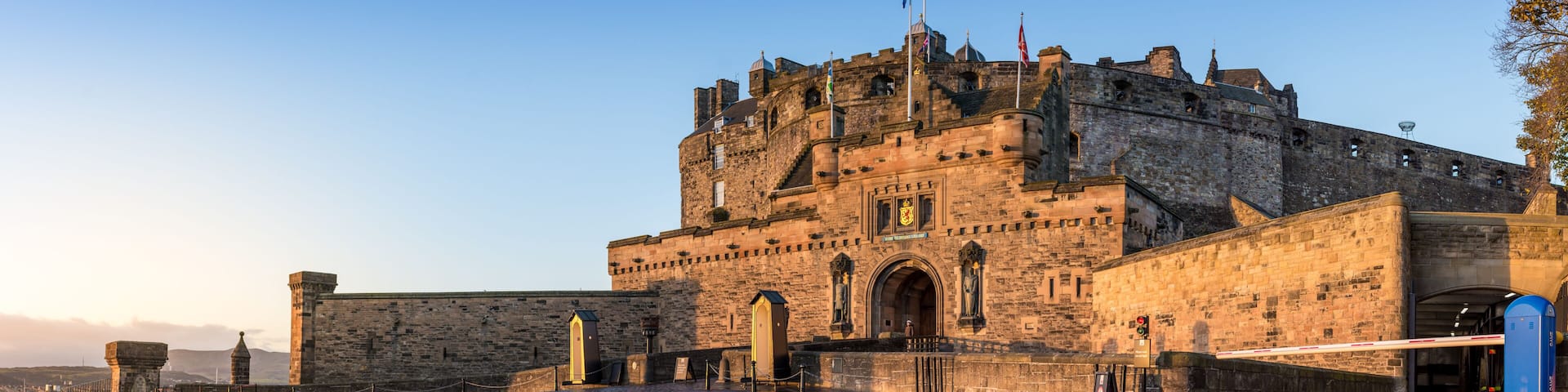 Edinburgh Castle panoramic view