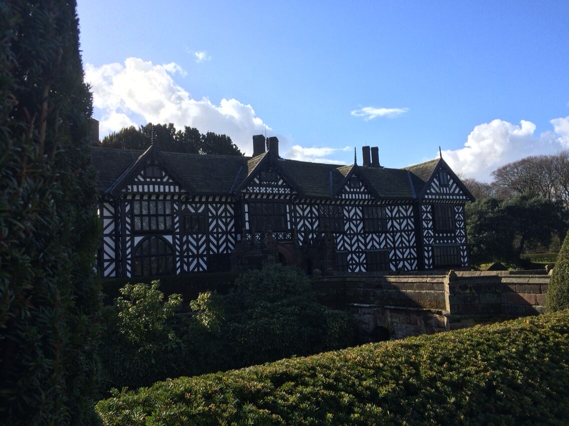 Speke Hall. Tudor Mansion. A NT property.