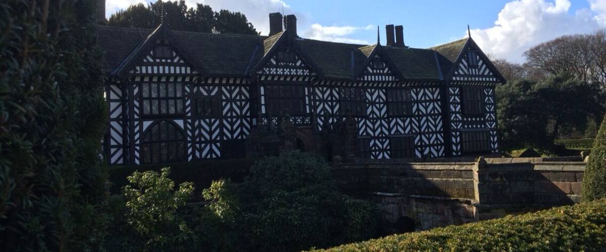Speke Hall. Tudor Mansion. A NT property.