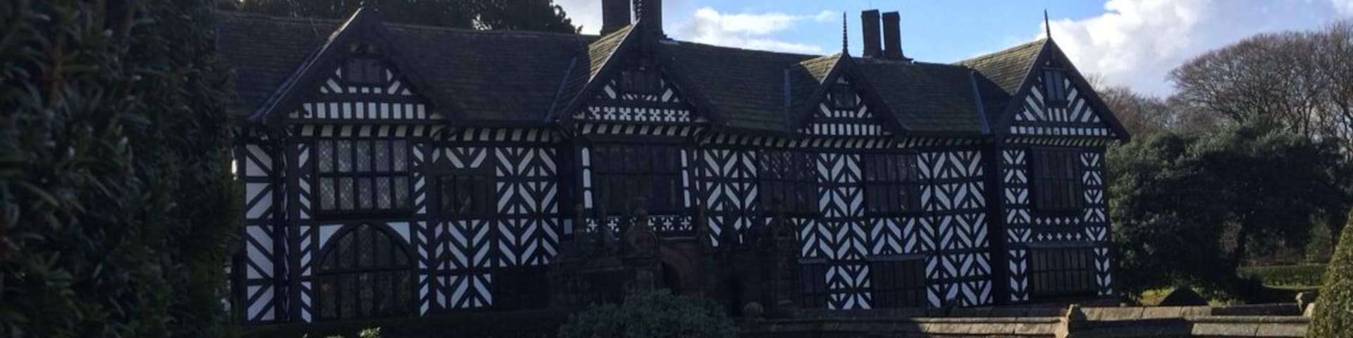 Speke Hall. Tudor Mansion. A NT property.