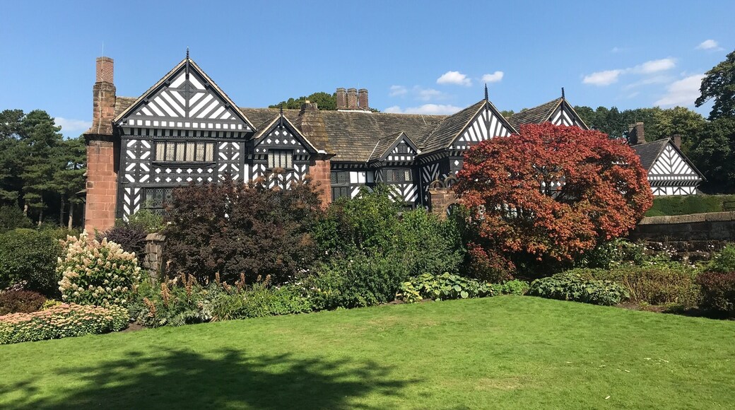 Speke Hall. Right on the boundary of Liverpool Airport