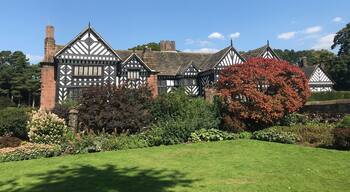Speke Hall. Right on the boundary of Liverpool Airport
