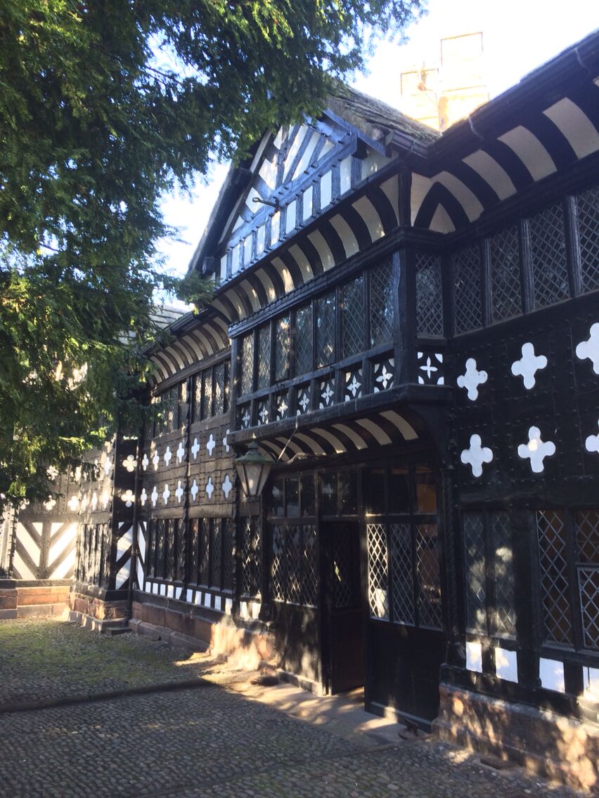 Speke Hall. Tudor Mansion. A NT property. 