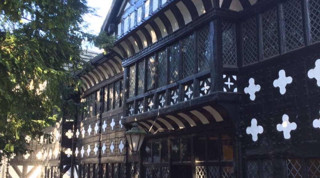 Speke Hall. Tudor Mansion. A NT property.