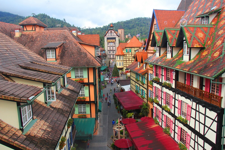 Beautiful view of Colmar, Bukit Tinggi Resort, Malaysia
