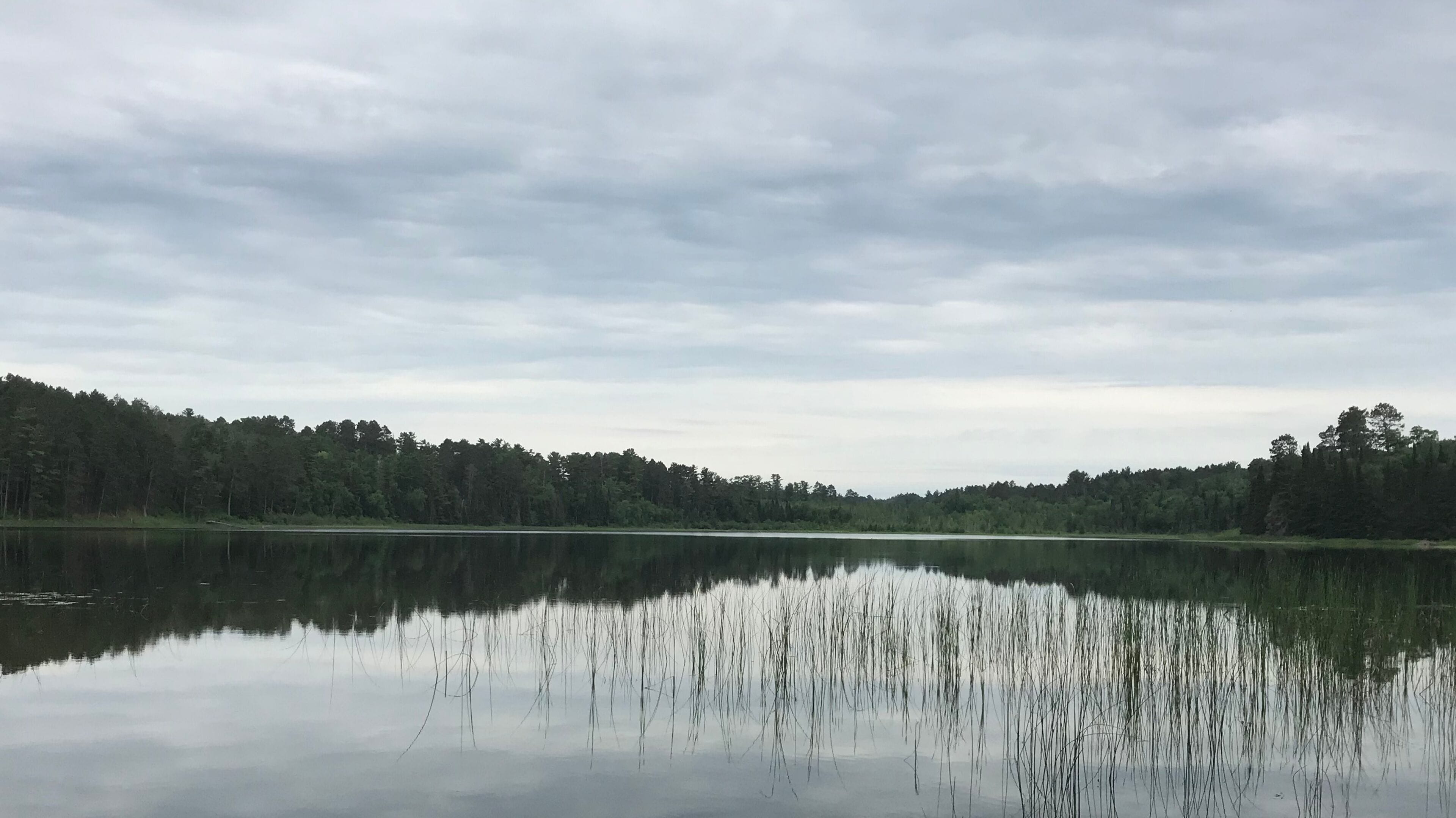 Lake Itasca sits deep within Itasca State park in Park Rapids, Minnesota
