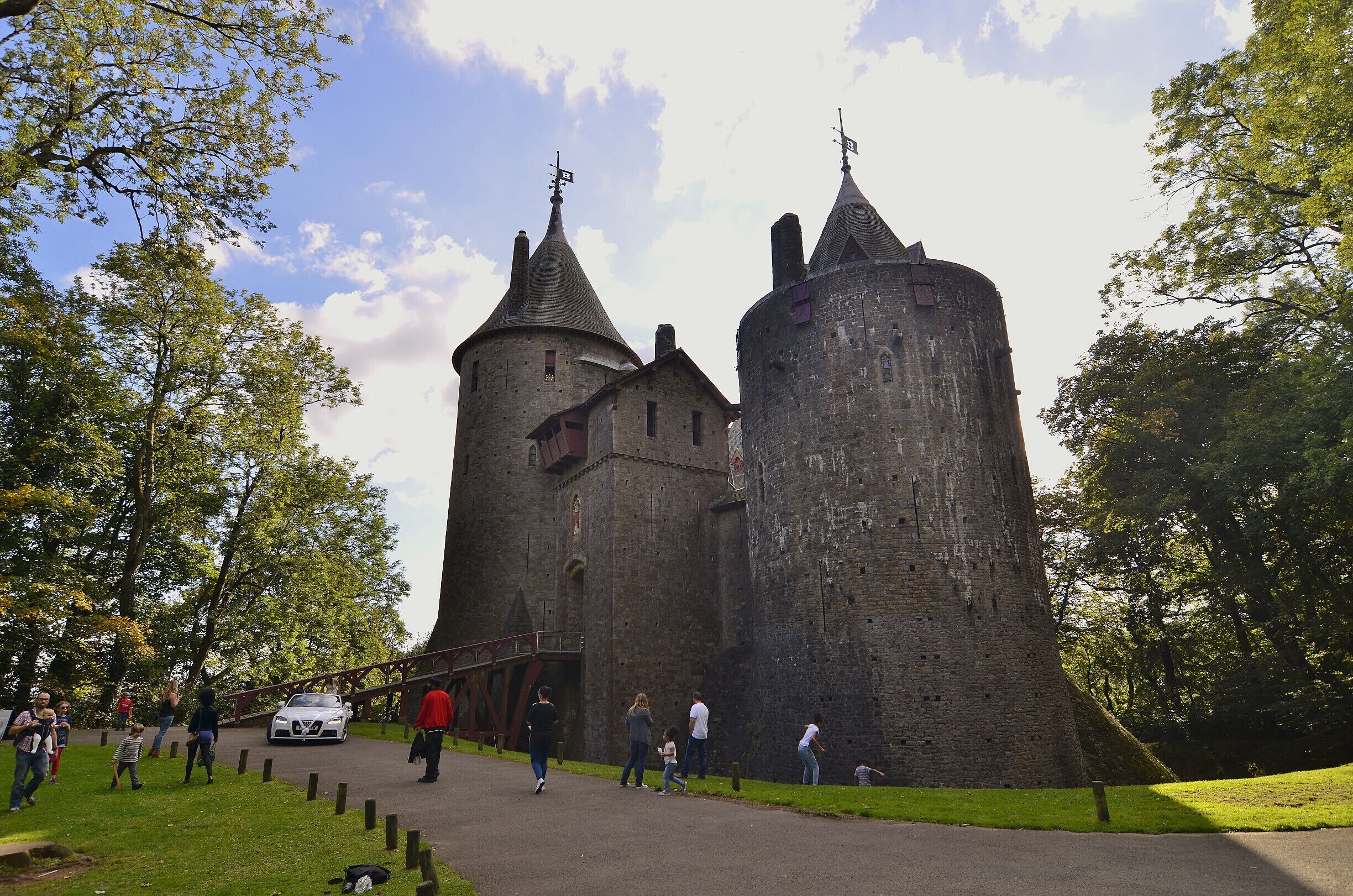 Tongwynlais, South Wales. UK