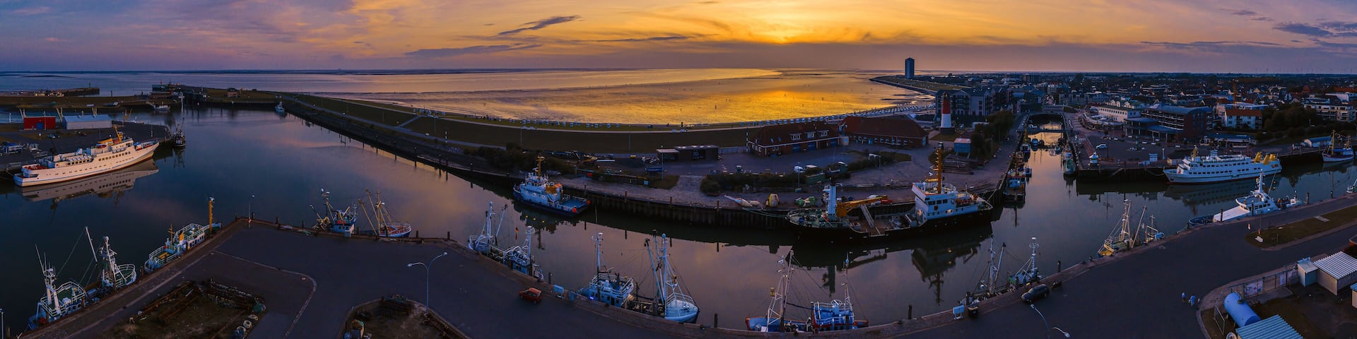 Sonnenuntergang Büsum