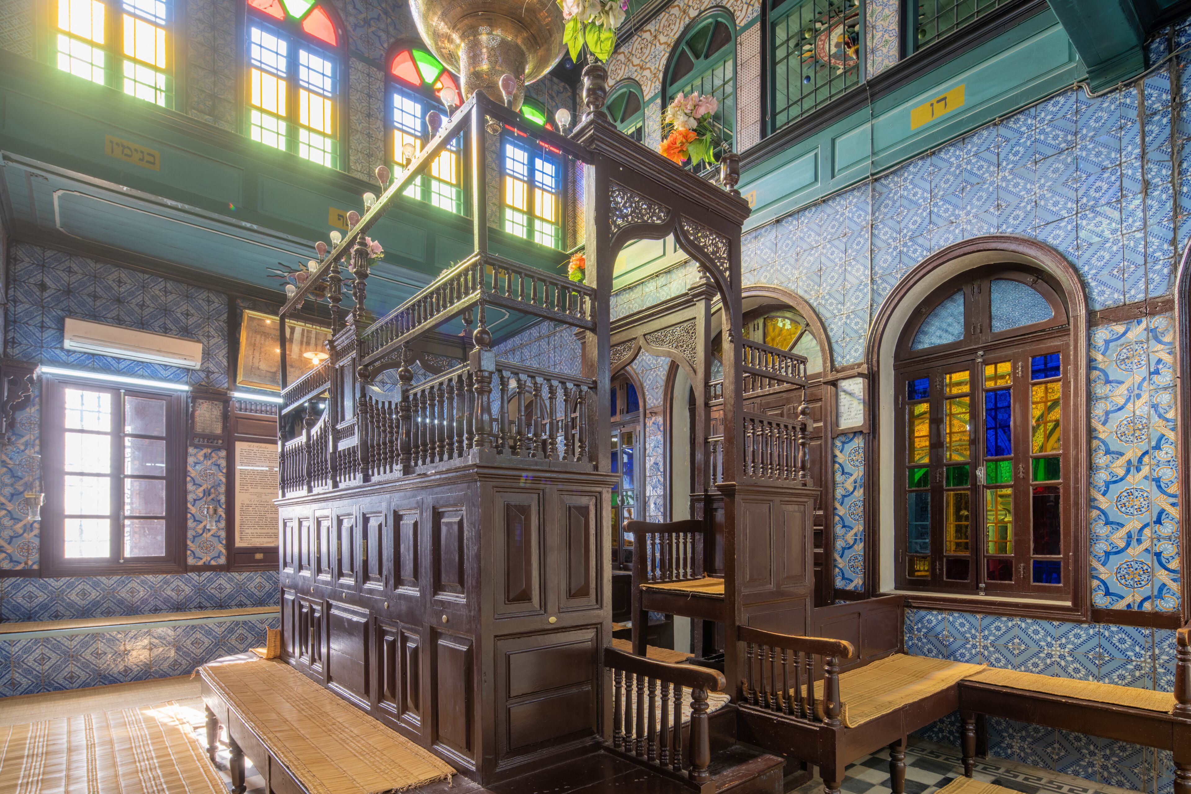 Ghriba Synagogue in Djerba, a large island in southern Tunisia
