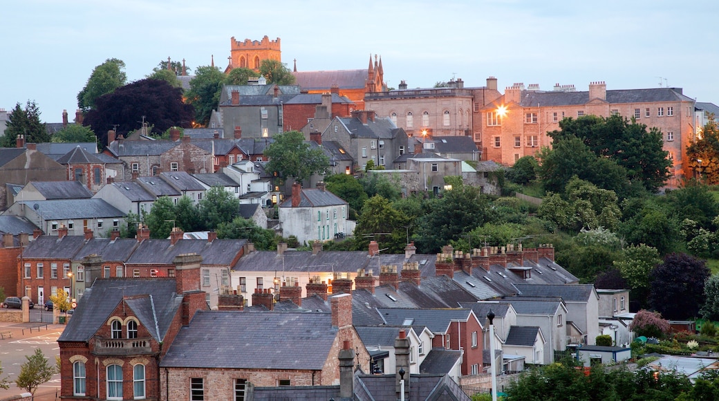 Armagh which includes a city