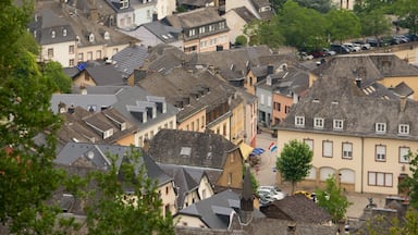Vianden featuring a small town or village