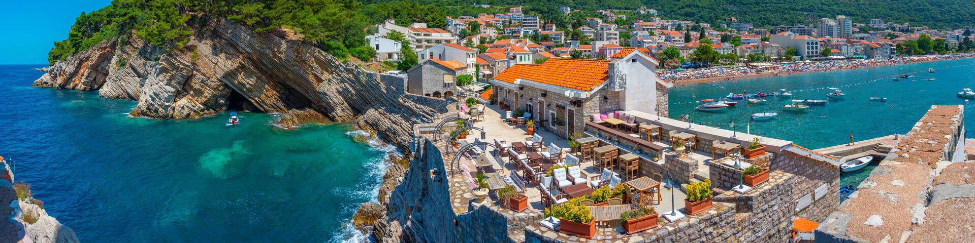 Kastio castle in Petrovac, Montenegro