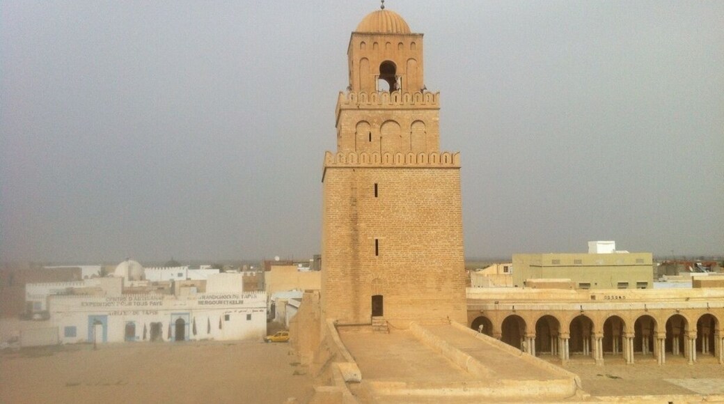 From the roof next door