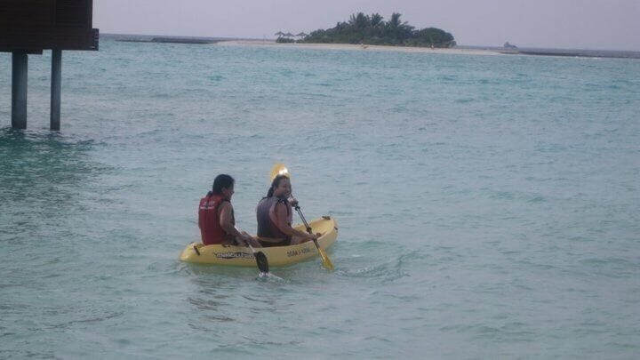 I didn't mind canoeing for 2 days in Anantara.