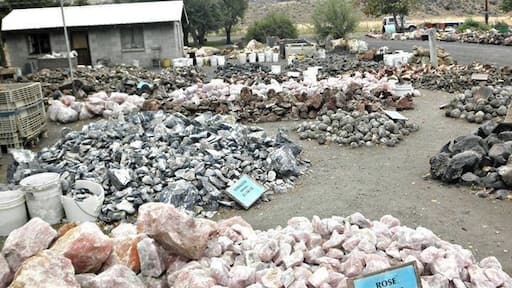 Neat place for geology nerds to go rockhounding. Check out the neat museum/shop during opening hours!