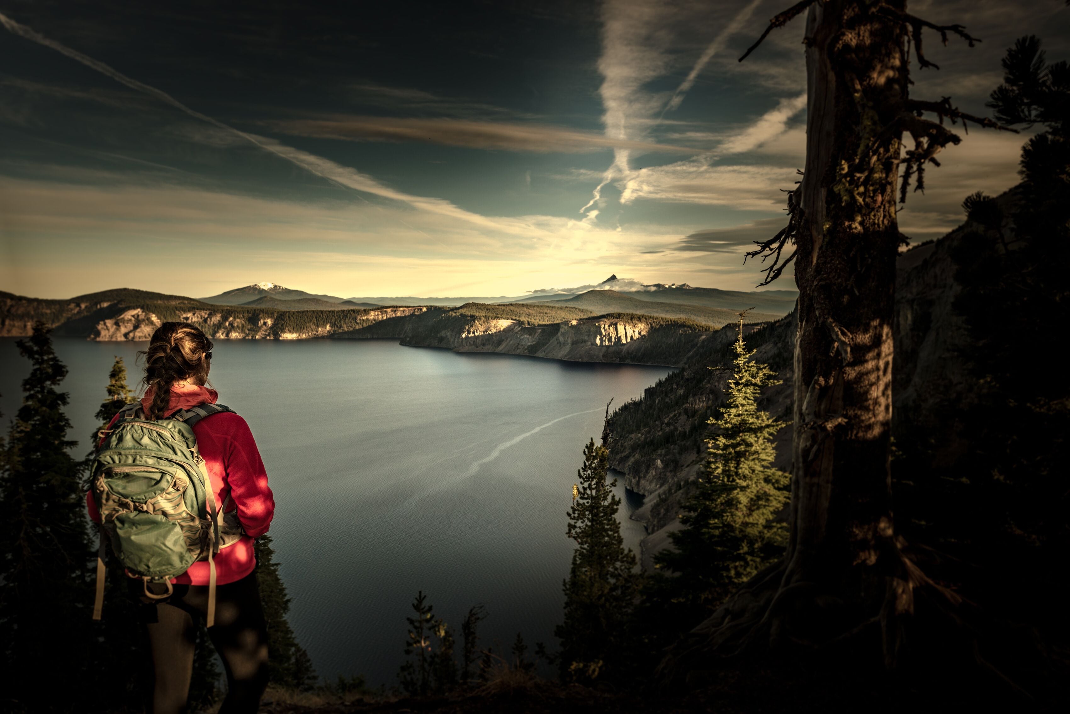 Backpacking Oregon Crater Lake National Park